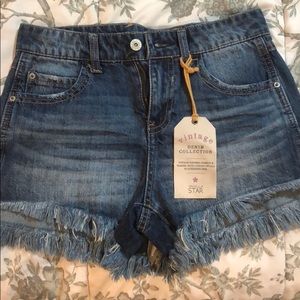 BMWT Vanilla Star Denim Shorts